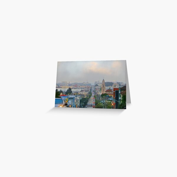 16th Street Greeting Card