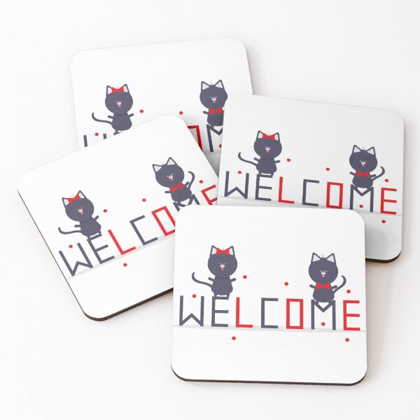 Item preview, Welcome cats T-Shirt designed and sold by MOUKI96.