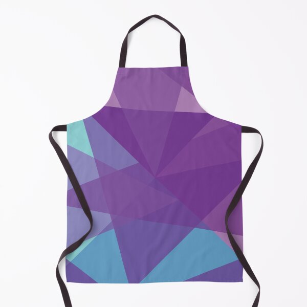 Item preview, Geometric Mosaic Triangles (purple/blue) designed and sold by Design Minds Boutique.