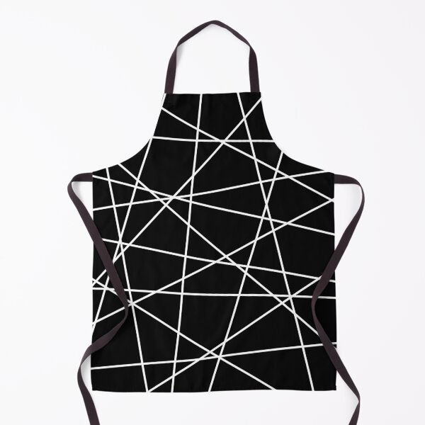 Item preview, Geometric Lines (white/black) designed and sold by Design Minds Boutique.