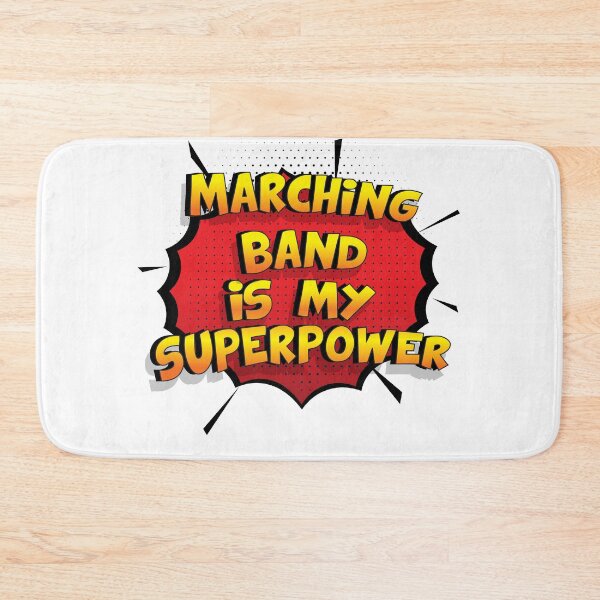 Item preview, Marching Band is my Superpower Funny Design Marching Band Gift designed and sold by Custom365.