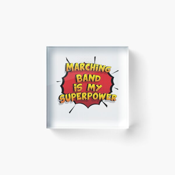 Item preview, Marching Band is my Superpower Funny Design Marching Band Gift designed and sold by Custom365.