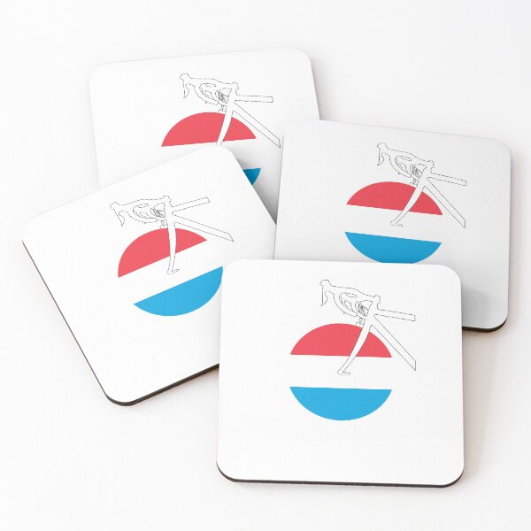 Item preview, Road Bicycle Luxembourger Flag designed and sold by RabeDesigns.