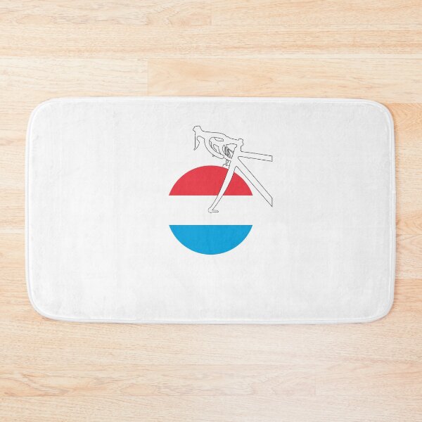 Item preview, Road Bicycle Luxembourger Flag designed and sold by RabeDesigns.