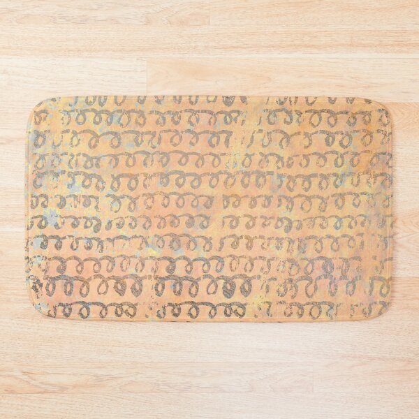 Item preview, Golden Curls Pattern on watercolor background designed and sold by Eduardo Tavares.