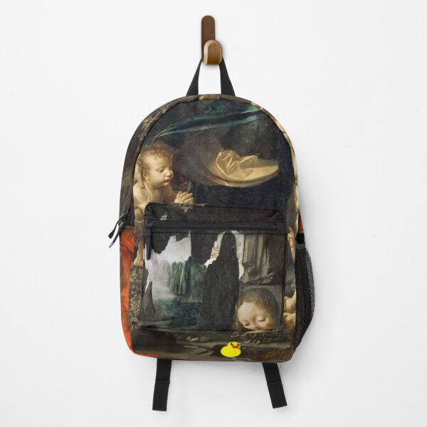 Item preview, Subtly Ruined Virgin of the Rocks - Rubber Ducky designed and sold by weavernap.