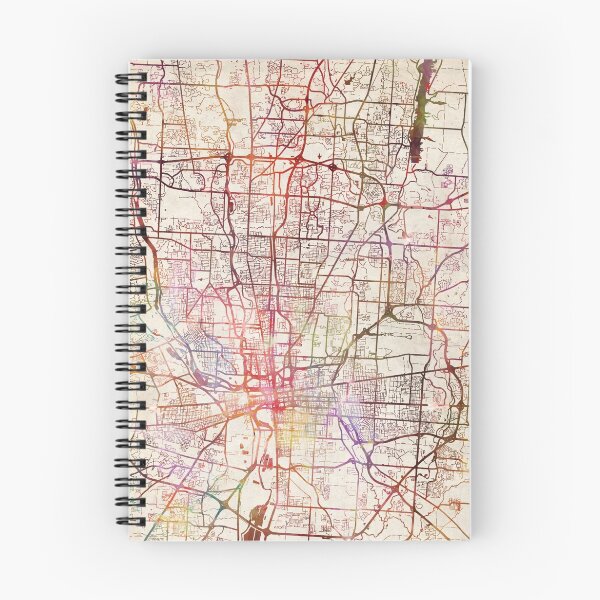 Item preview, Columbus map designed and sold by MapMapMaps.