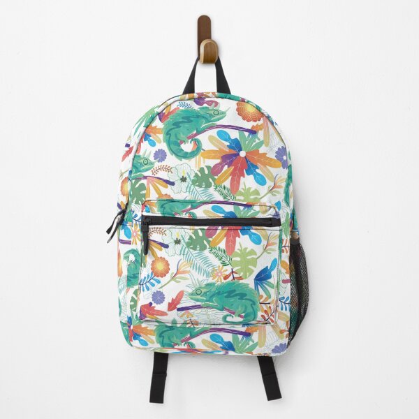 Item preview, Chameleon in the Jungle Seamless pattern designed and sold by Ihavemalak.