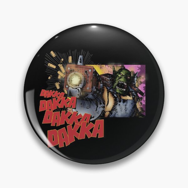 Item preview, Dakka Dakka Orc designed and sold by SideQuest - Scribbled Chaos!.