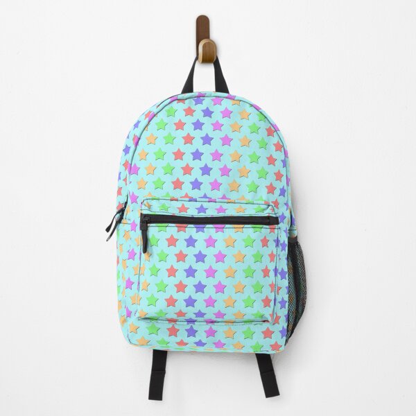 Item preview, Rainbow Polka Dot Stars, Vertical Stripe Repeating Pattern designed and sold by Nicolette Olivier.