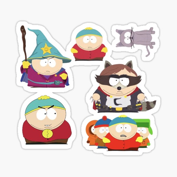Eric Cartman Sticker Pack Sticker
