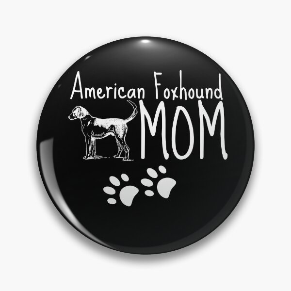 Artikelvorschau, American Foxhound Silhouette Mom entworfen und verkauft von Beyond Words.