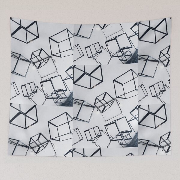 Item preview, meteal cube 3d desine designed and sold by prem sai.