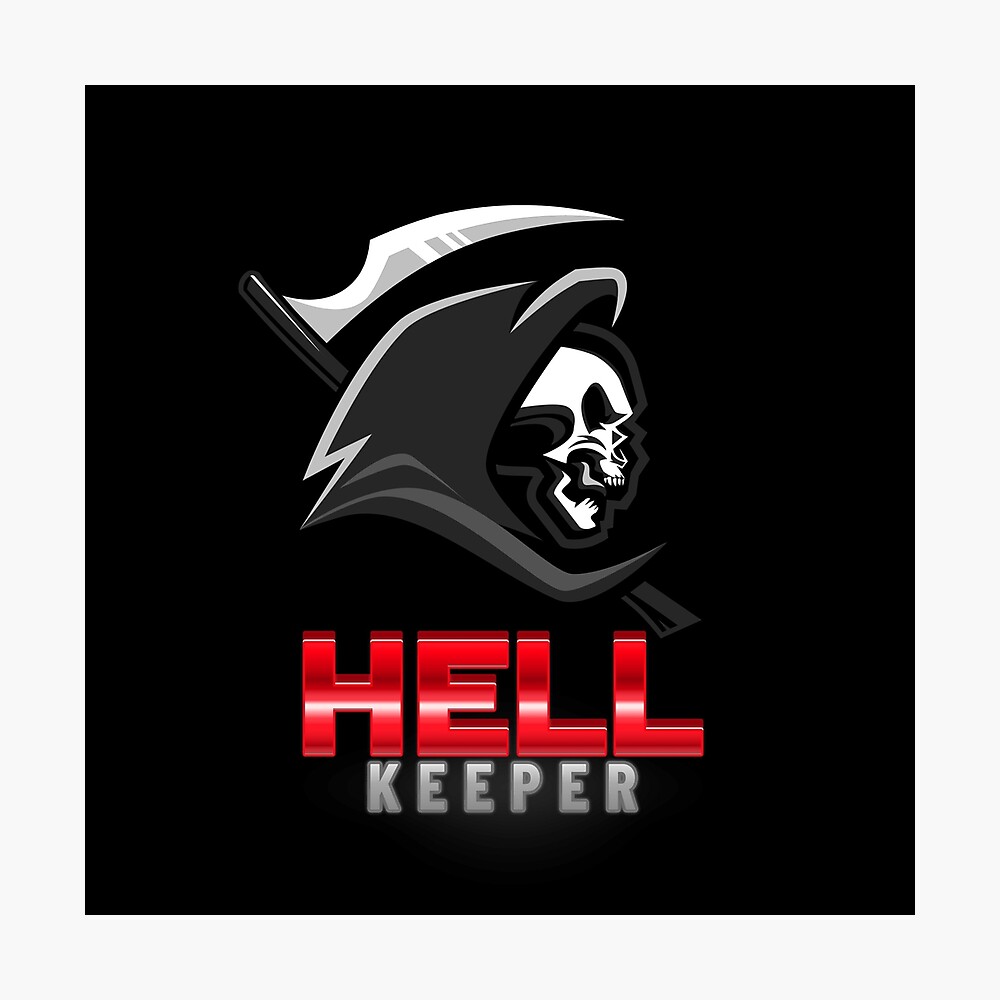 Hell keeper. Gamer nickname. Skull Sickle Harvesting. Skeleton ...