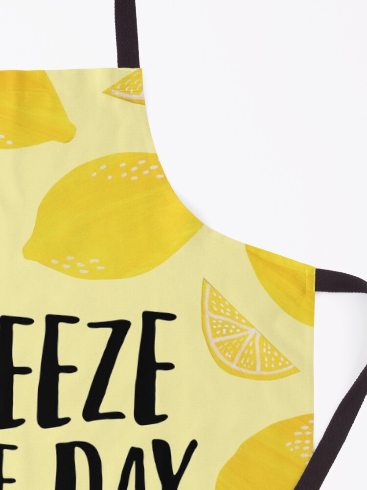 Alternate view of Squeeze the Day Apron