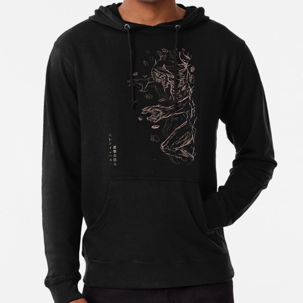 Attack Titan Breakout|Attack on Titan|shingeki no Kyojin Lightweight Hoodie