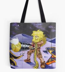 Futuristic Robinson Crusoe Tote Bag
