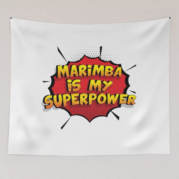 Item preview, Marimba is my Superpower Funny Design Marimba Gift designed and sold by Custom365.