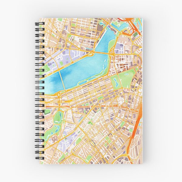 Item preview, BOSTON MAP 2 designed and sold by cityette.