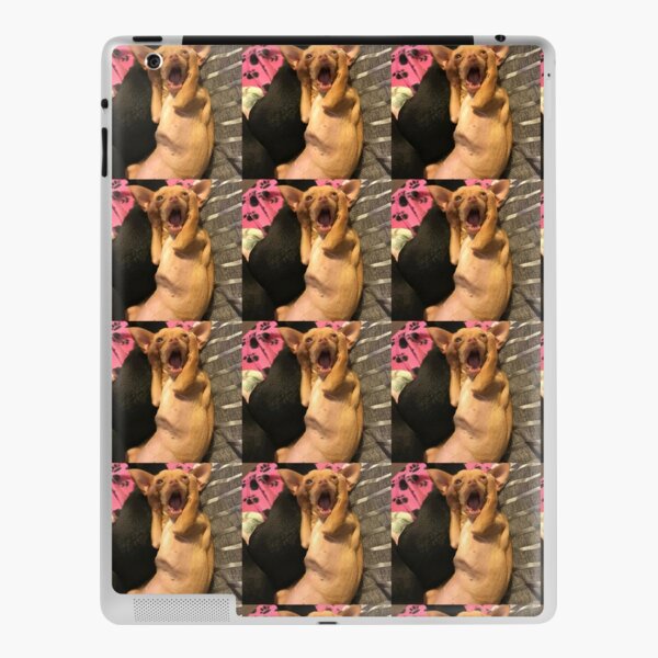 screaming chihuahua meme iPad Skin