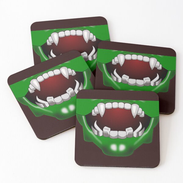 Item preview, Green Monster Mouth Mask  designed and sold by CocoBayWinning.