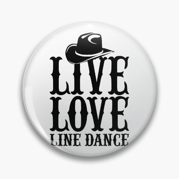 Item preview, Live Love Line Dance Linedancing print designed and sold by nikkidawn74.