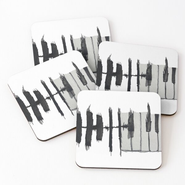 Item preview, Piano & Sound waves designed and sold by rockyodome.