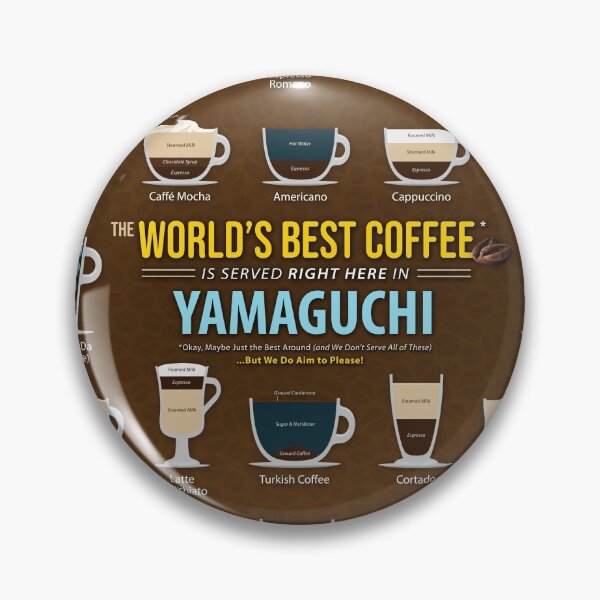 Item preview, Yamaguchi, Japan, Yamaguchi Coffee Types Chart designed and sold by Coffee-Meme.