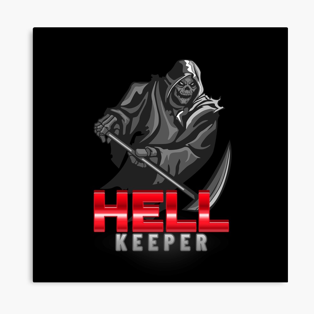 Hell keeper. Gamer nickname. Skull Sickle Harvesting. Skeleton ...
