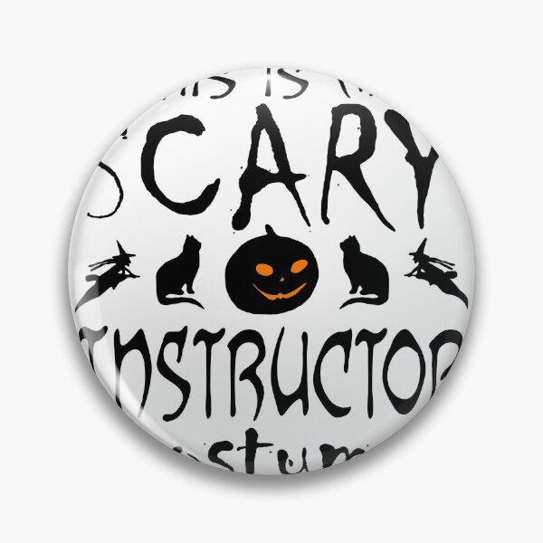 Item preview, This is my Scary Instructor Costume Funny Halloween design designed and sold by nikkidawn74.