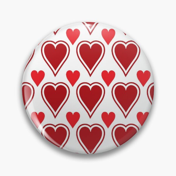 Item preview, Vintage Casino Poker Gambling Chips Pattern Valentine Hearts designed and sold by digitalvintage.