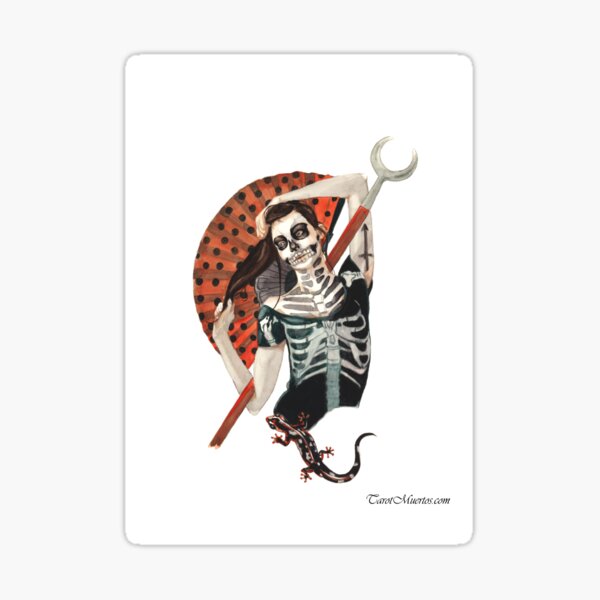 Item preview, Daughter of Scepters - Hija de Cetros  designed and sold by tarotmuertos.