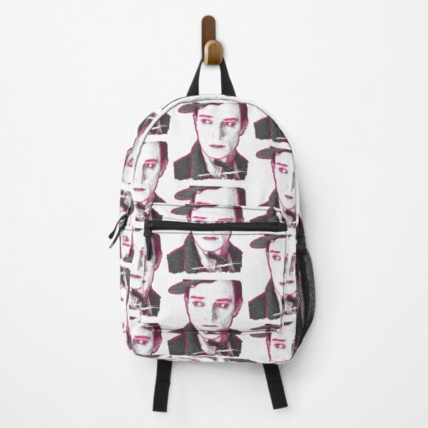Item preview, Buster Keaton Pink Highlights Pop Art Digital Painting, Single and Repeating Pattern designed and sold by Nicolette Olivier.