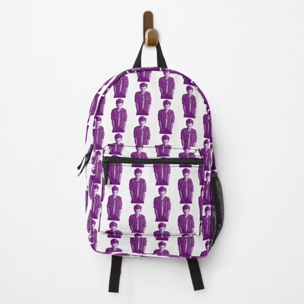Item preview, Tom Waits in Purple, Magical Realism Portrait White Background, Single and Repeating Pattern designed and sold by Nicolette Olivier.