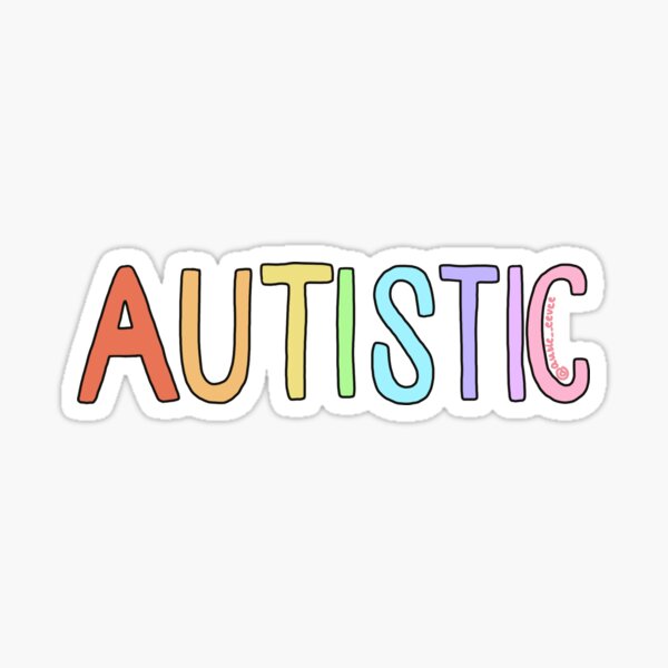 Rainbow Autistic Sticker