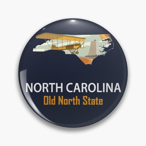 Item preview, North Carolina - Old North State - Bumper Sticker designed and sold by d1mology.