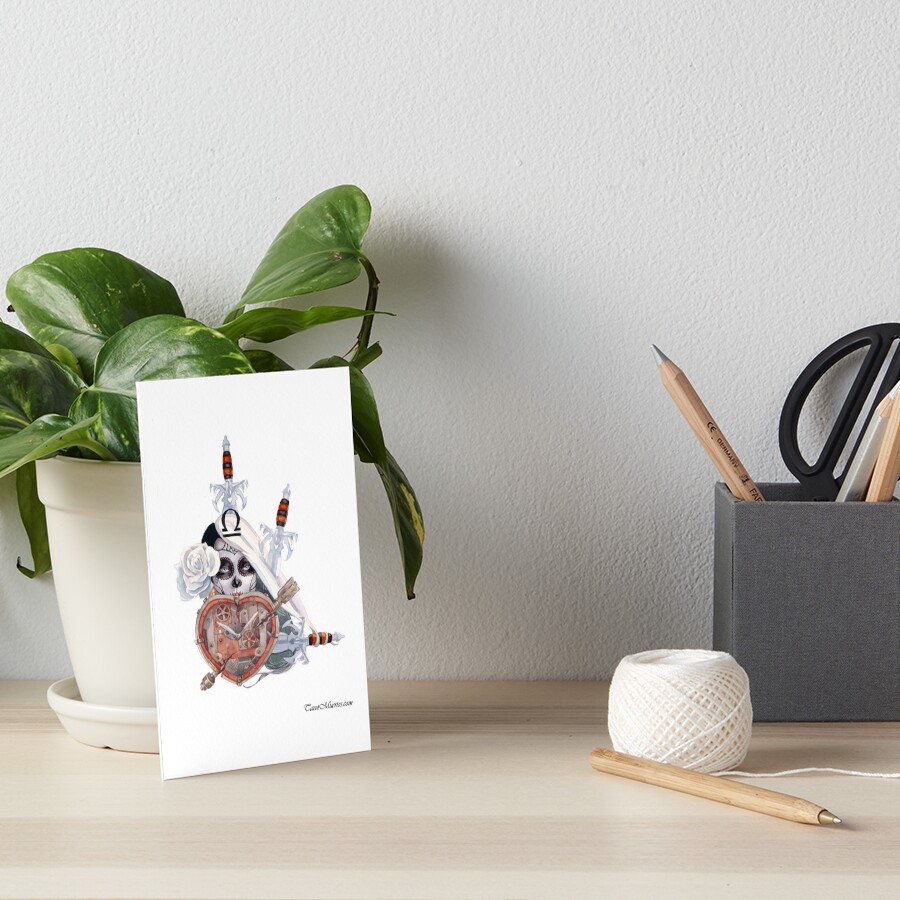 Item preview, Art Board Print designed and sold by tarotmuertos.