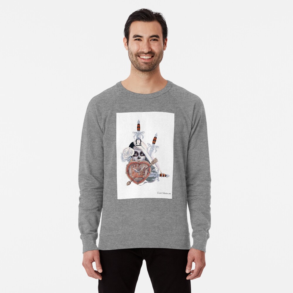 Item preview, Lightweight Sweatshirt designed and sold by tarotmuertos.