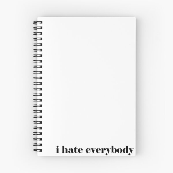 Item preview, i hate everybody designed and sold by WorkingOnIt.