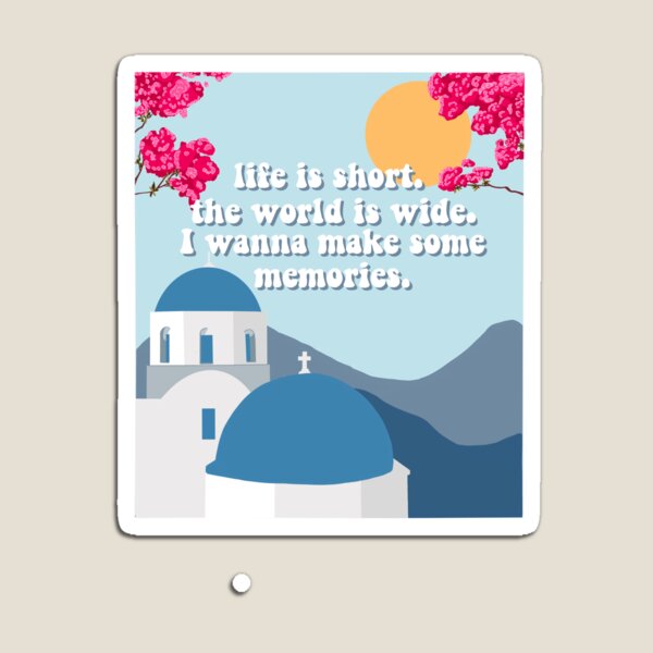Mamma Mia Inspired Quote Scene Magnet