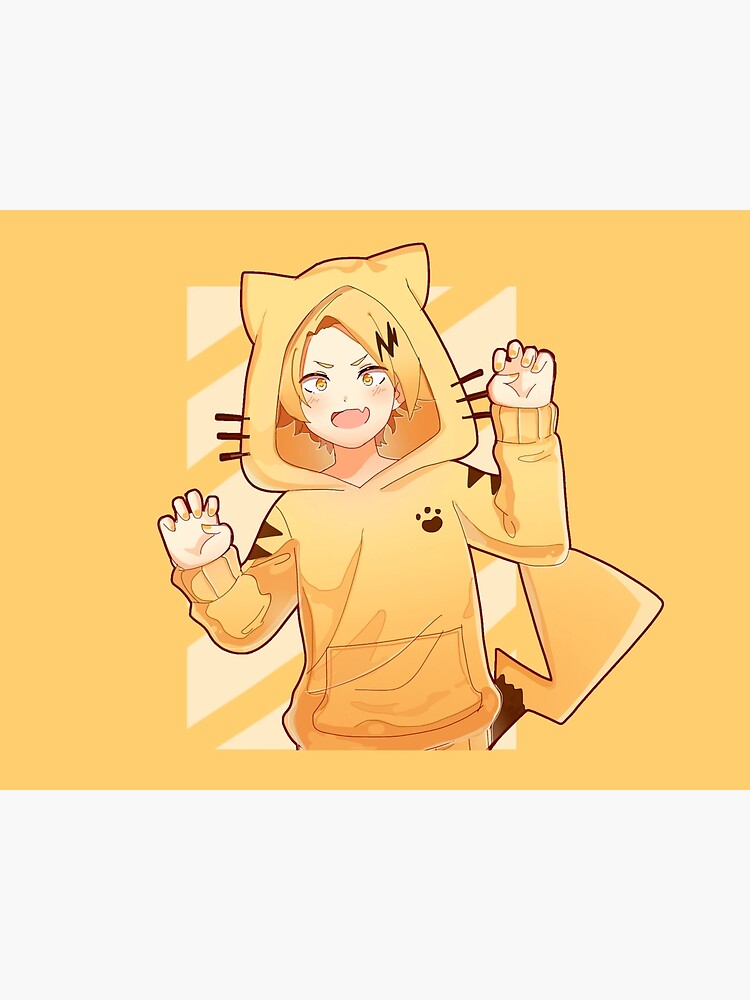 Denki Cat Onesie Poster By Toffirabbit Redbubble