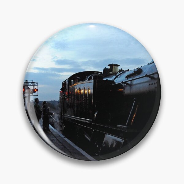 Item preview, GWR tank engine 4144 at Bewdley Station at dusk designed and sold by Random Railways.