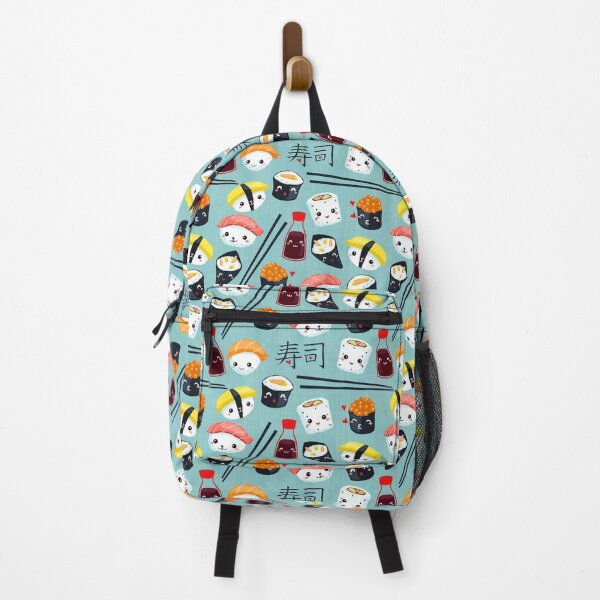 Item preview, Kawaii sushi in blue designed and sold by Gaia Marfurt.