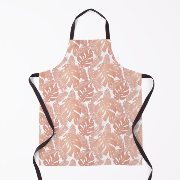 Item preview, Rose Gold Tropical Leaf Monstera Pattern designed and sold by Julie Erin Designs.