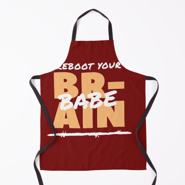 Item preview, Reboot your brain babe designed and sold by Slangt-shirt.