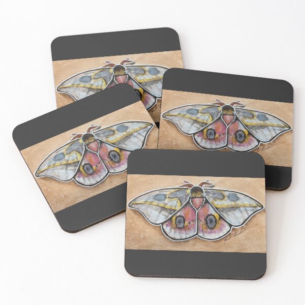 Item preview, Automeris frankae Moth designed and sold by Kristin (Thornton) Barker.
