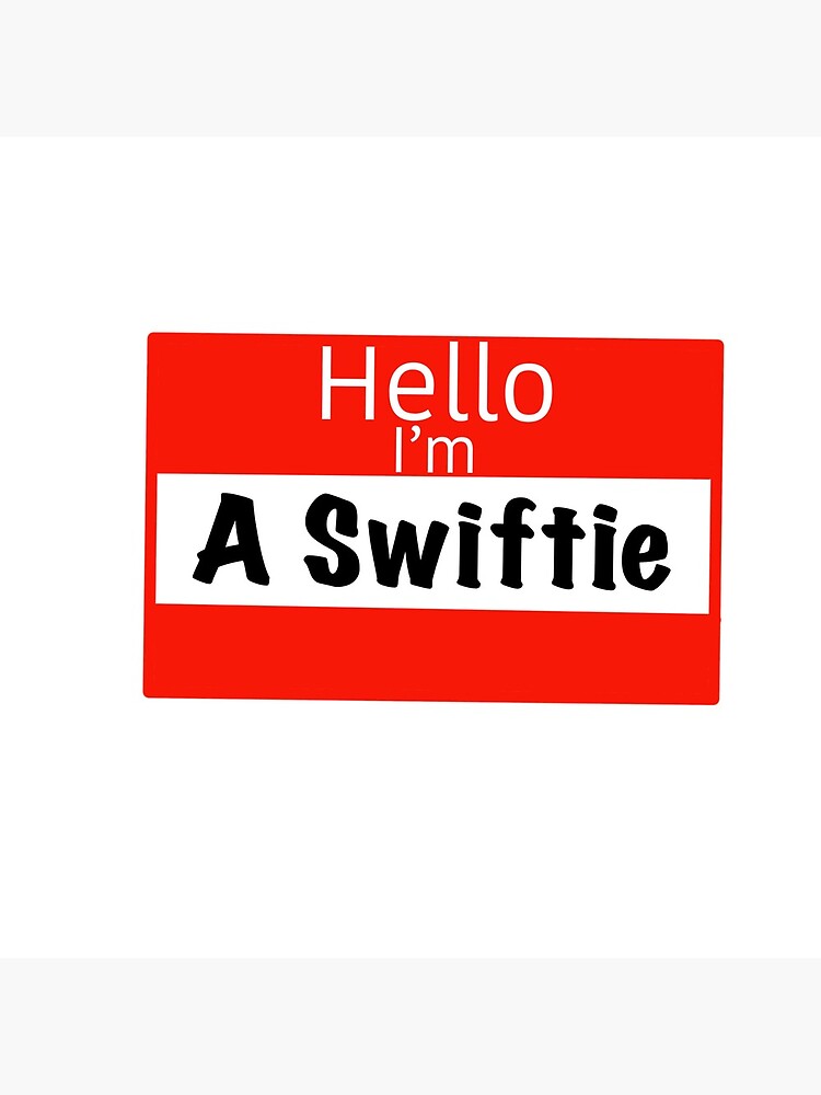 Swiftie Sticker for Sale by emj2608