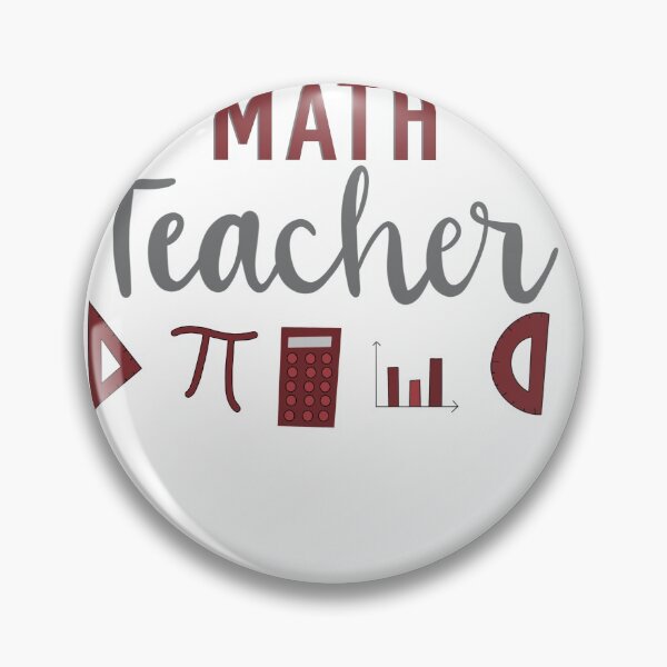 Item preview, Math Teacher designed and sold by begreenaberg.