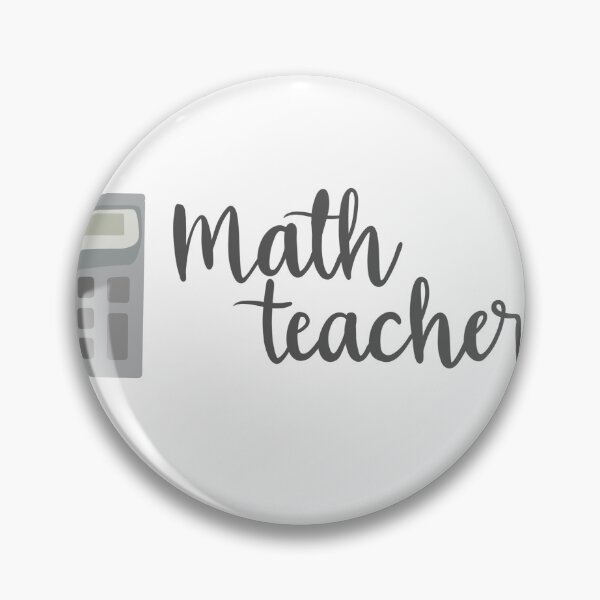 Item preview, Math Teacher designed and sold by begreenaberg.