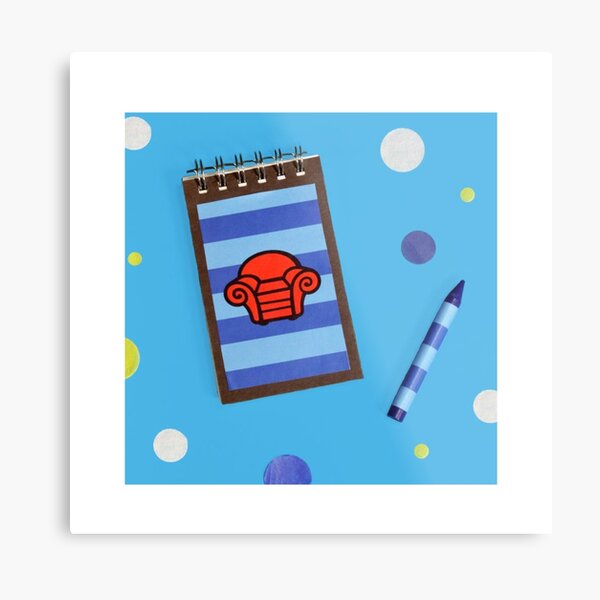 Blues Clues Metal Prints Redbubble